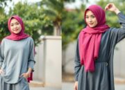 Baju Abu-abu Cocok dengan Jilbab Warna Apa untuk Tampil Santai?