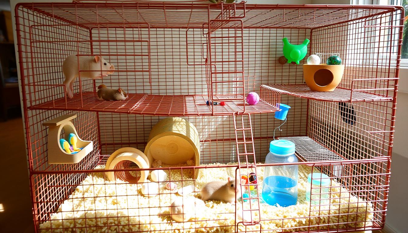 cara membuat kandang hamster dari kawat