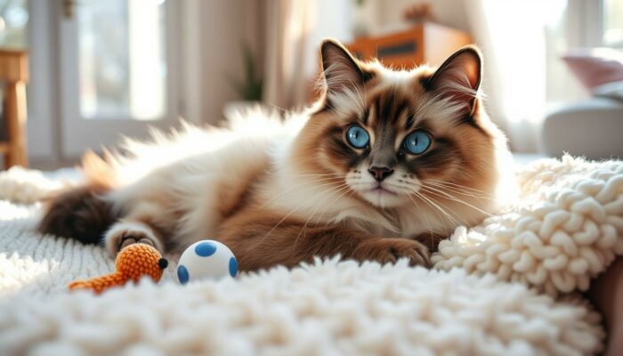 karakteristik kepribadian kucing ragdoll