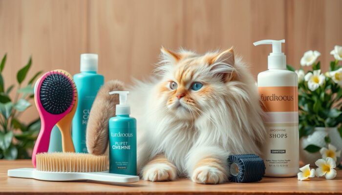 produk perawatan bulu kucing