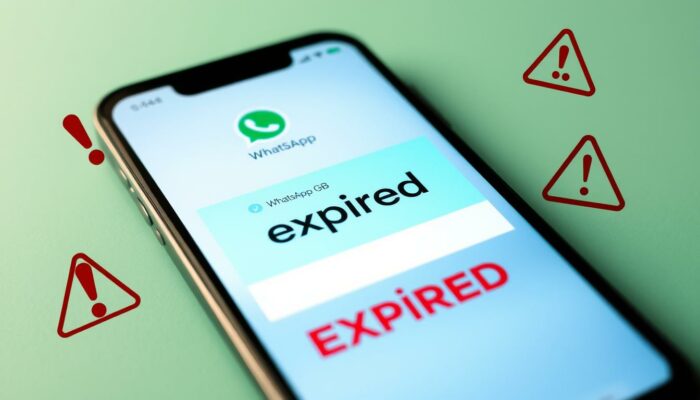 tanda WhatsApp GB kadaluarsa