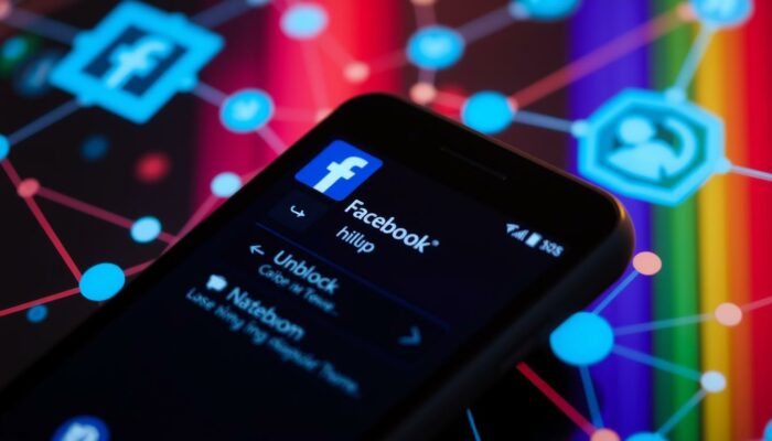 cara unblock facebook android